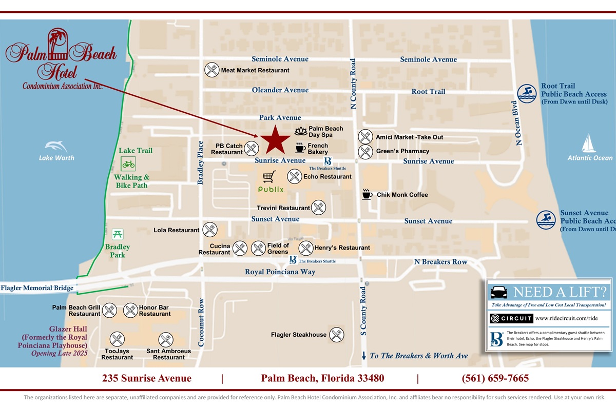 Neighborhood Restaurant Map