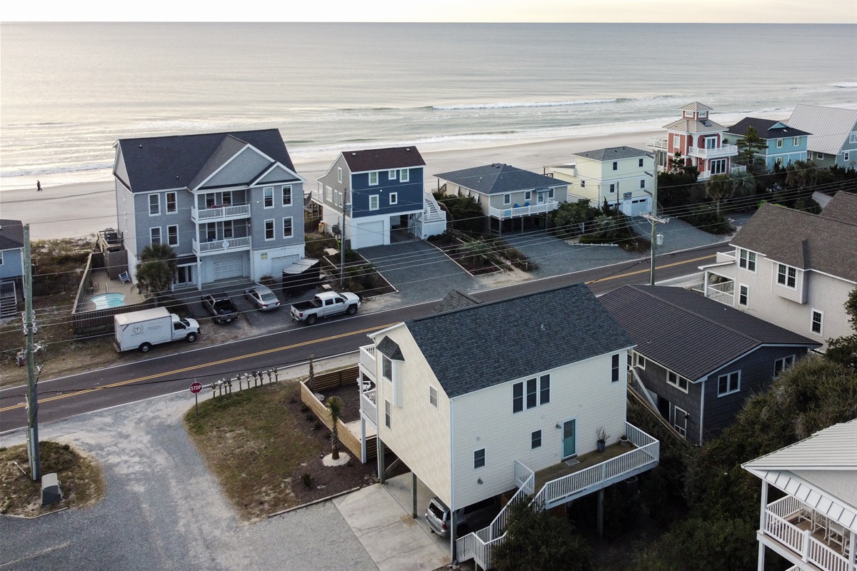 Just across S Shore Dr, you&rsquo;ll find direct beach access, ocean breezes, and a peaceful coastal setting