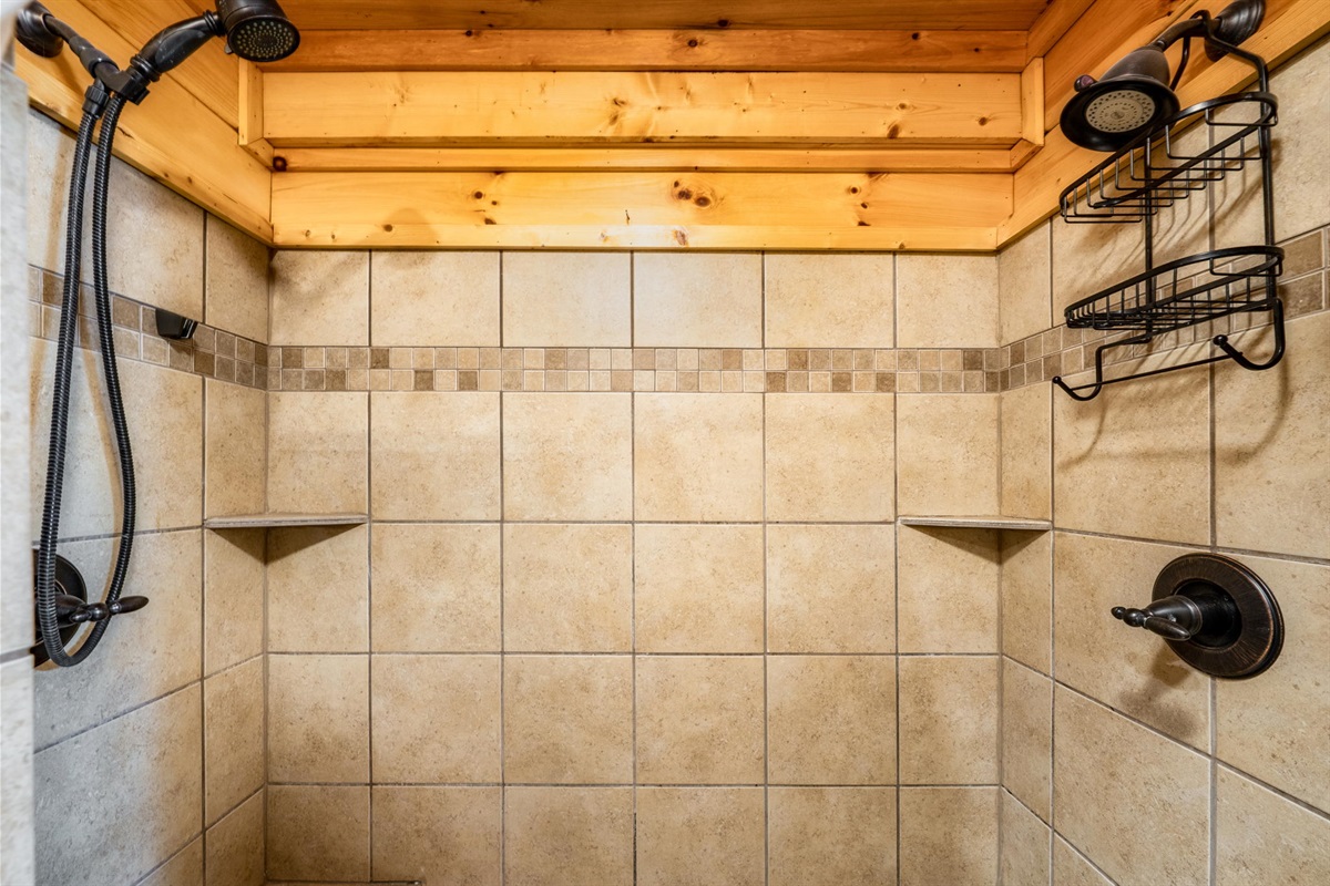 Indulge in comfort with our Airbnb's full bathroom, complete with a refreshing shower to start your day right or unwind after an adventure-filled day.