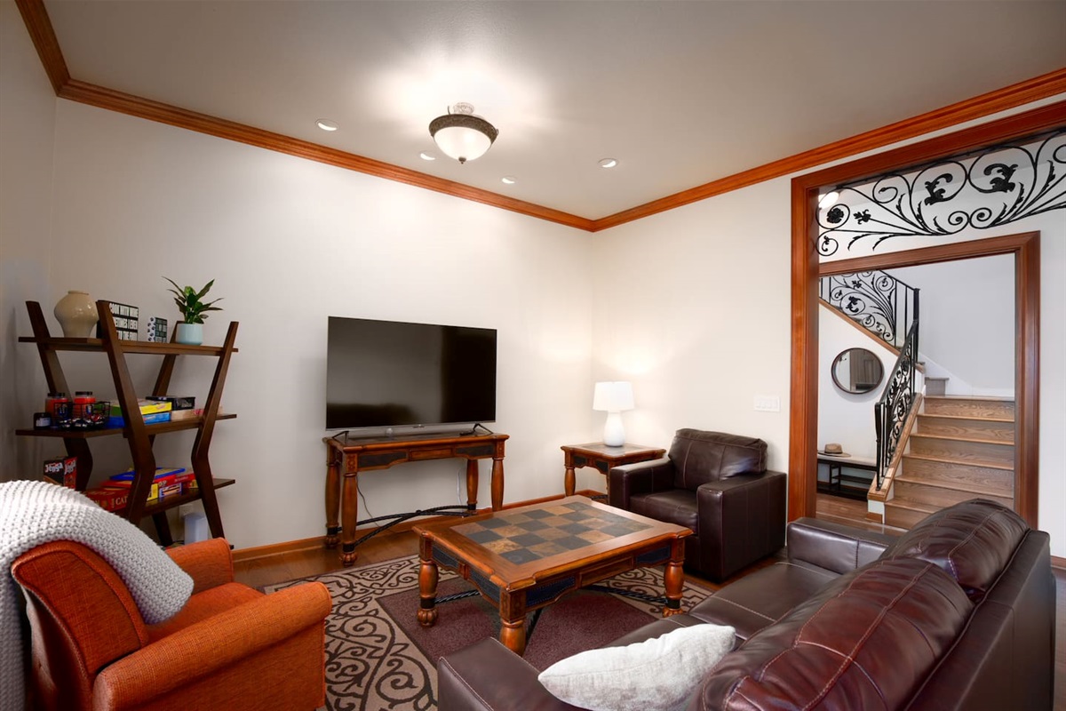 Game on! Unleash your competitive spirit in our game room.