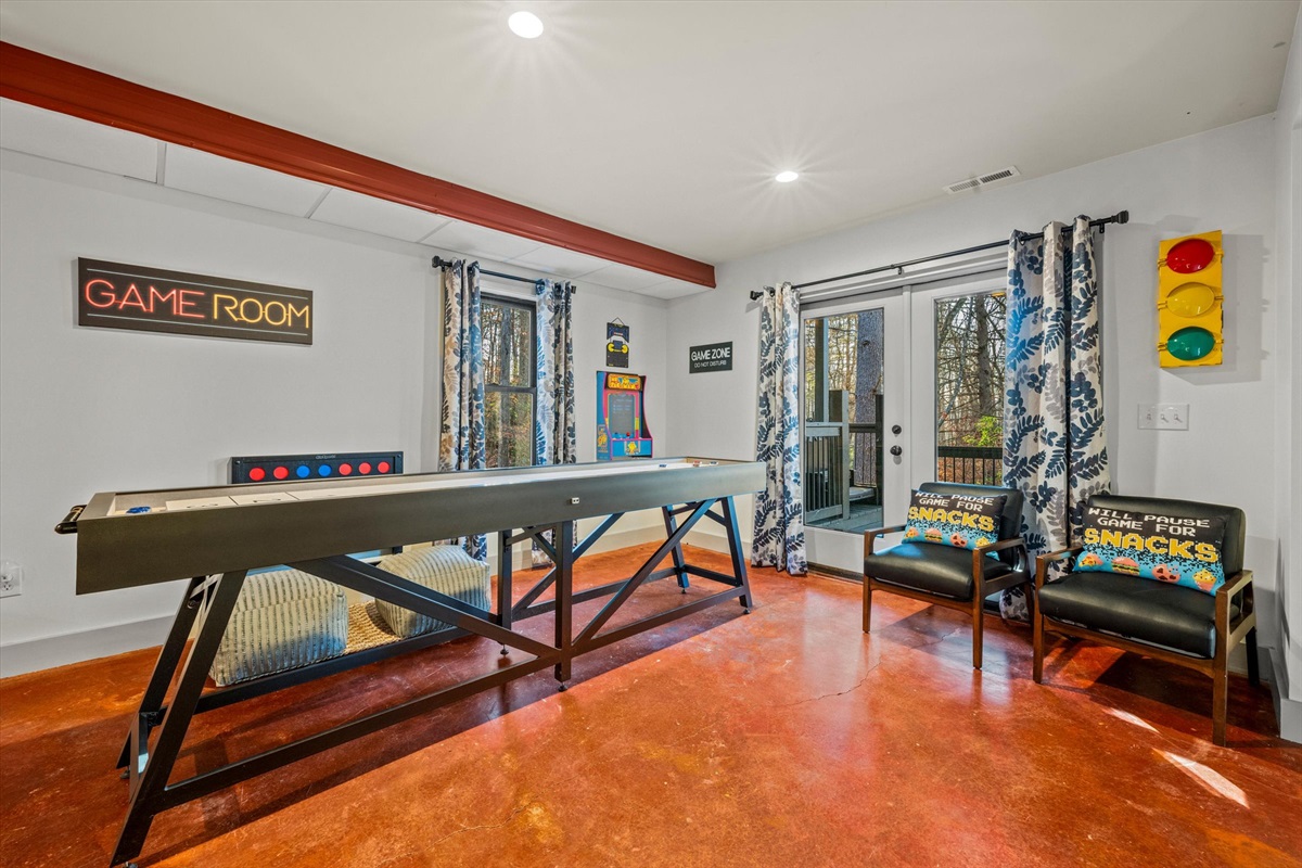 Gaming area for all ages