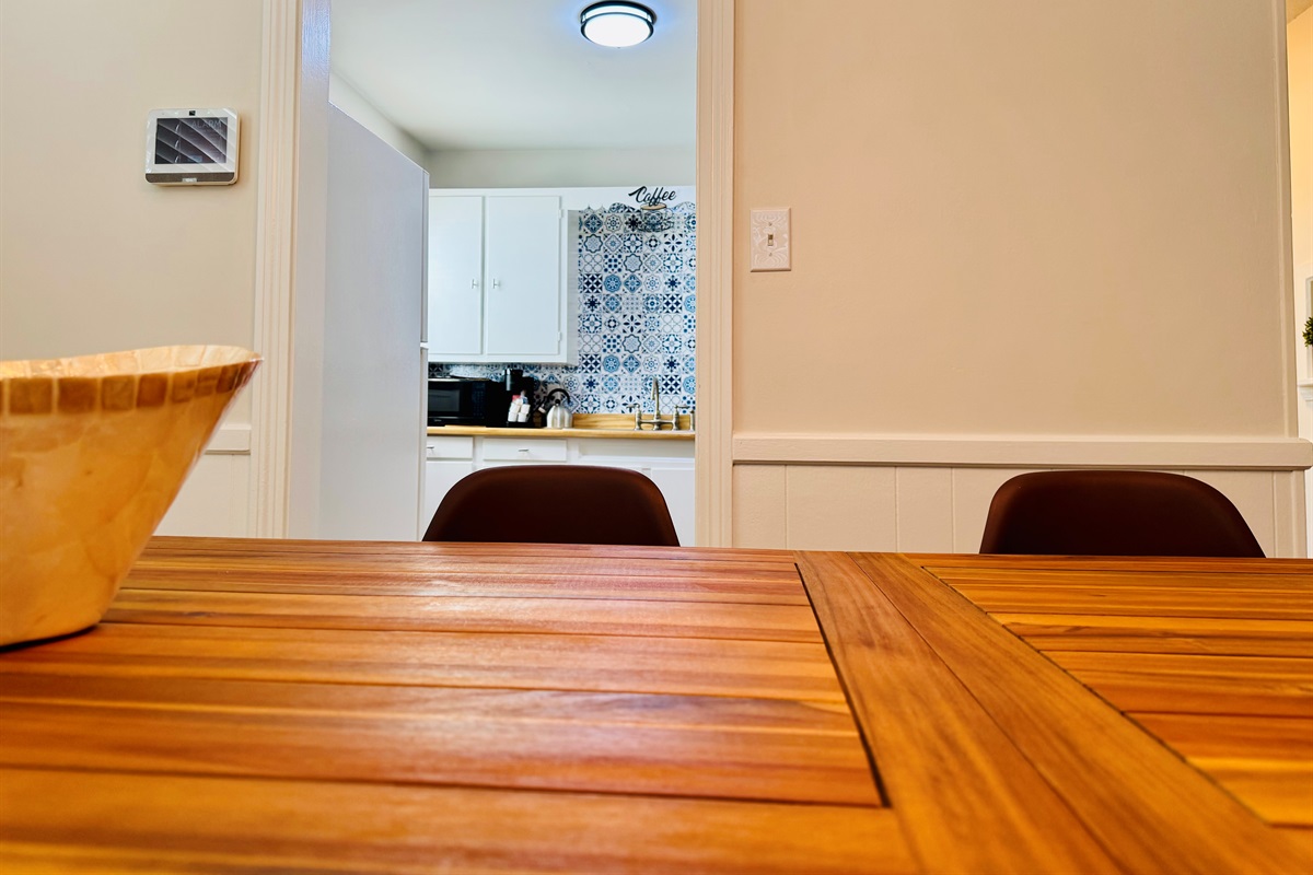 Dining Room with sits for 6.