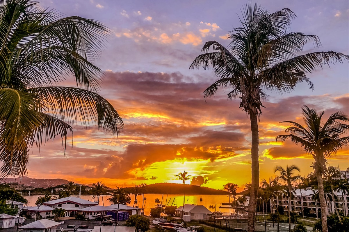 End your day with unforgettable Caribbean sunsets painted across the sky.
