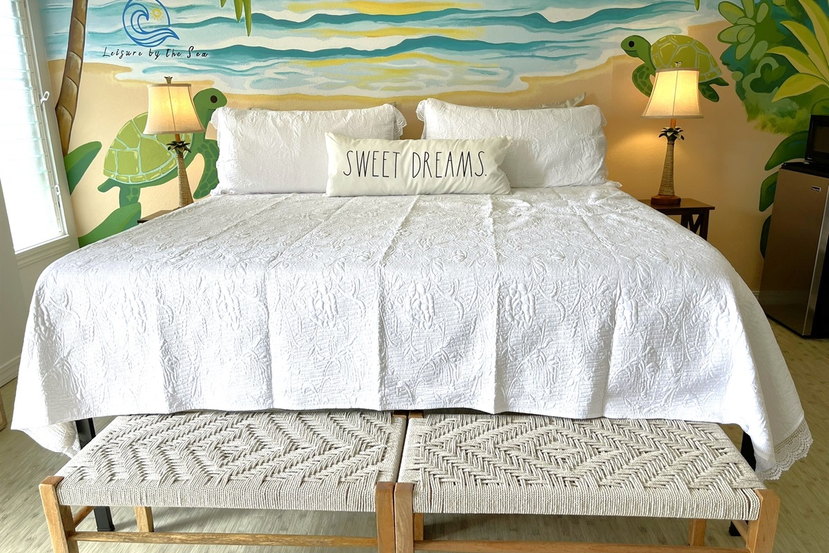 King bed