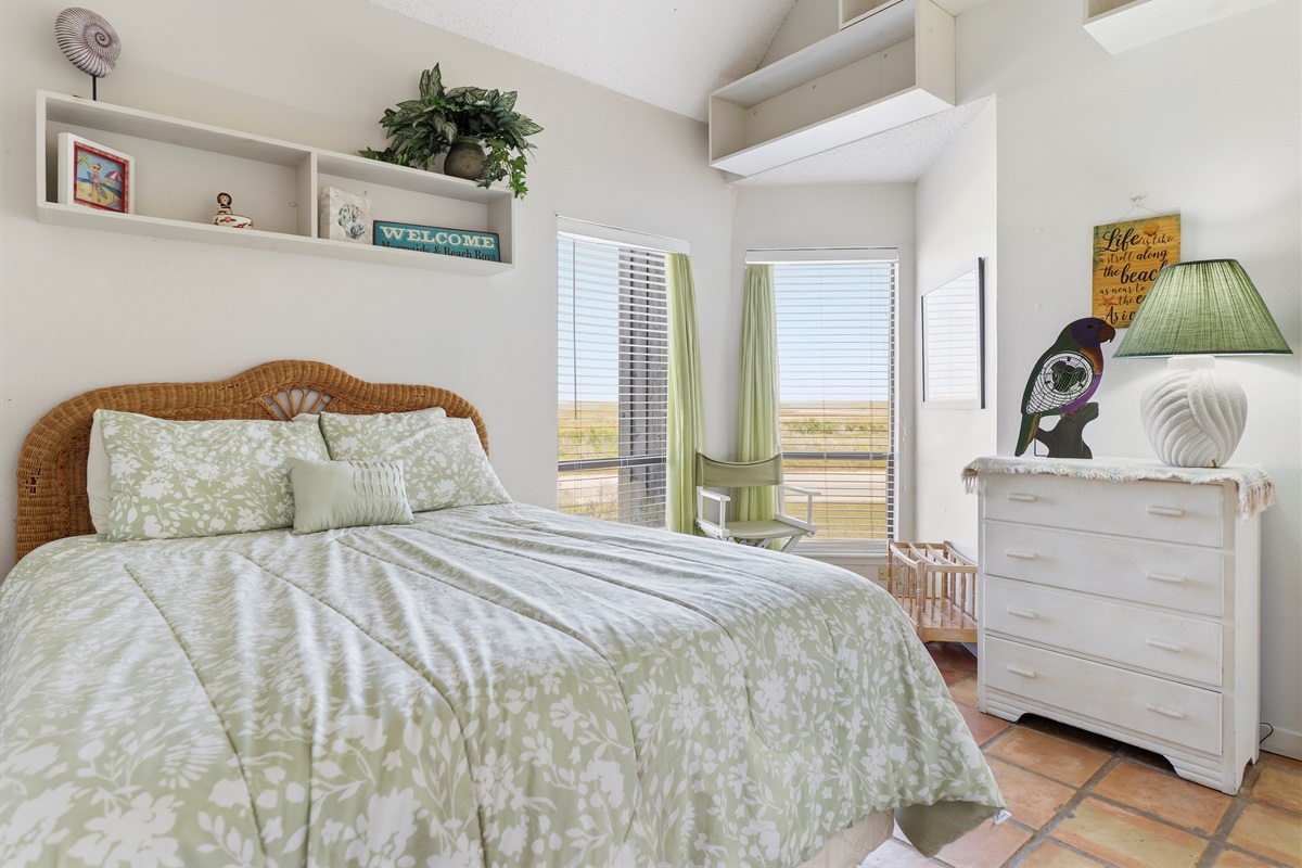 queen bed