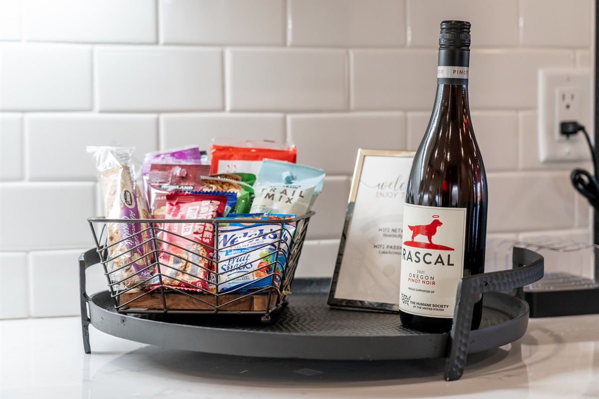 Complimentary Snack Basket