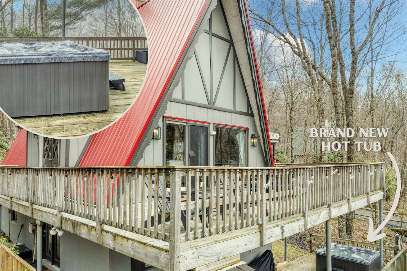 Relax after a day on the slopes in our brand new hot tub, designed for year-round enjoyment.This premium amenity ensures a perfect end to an adventurous day. 