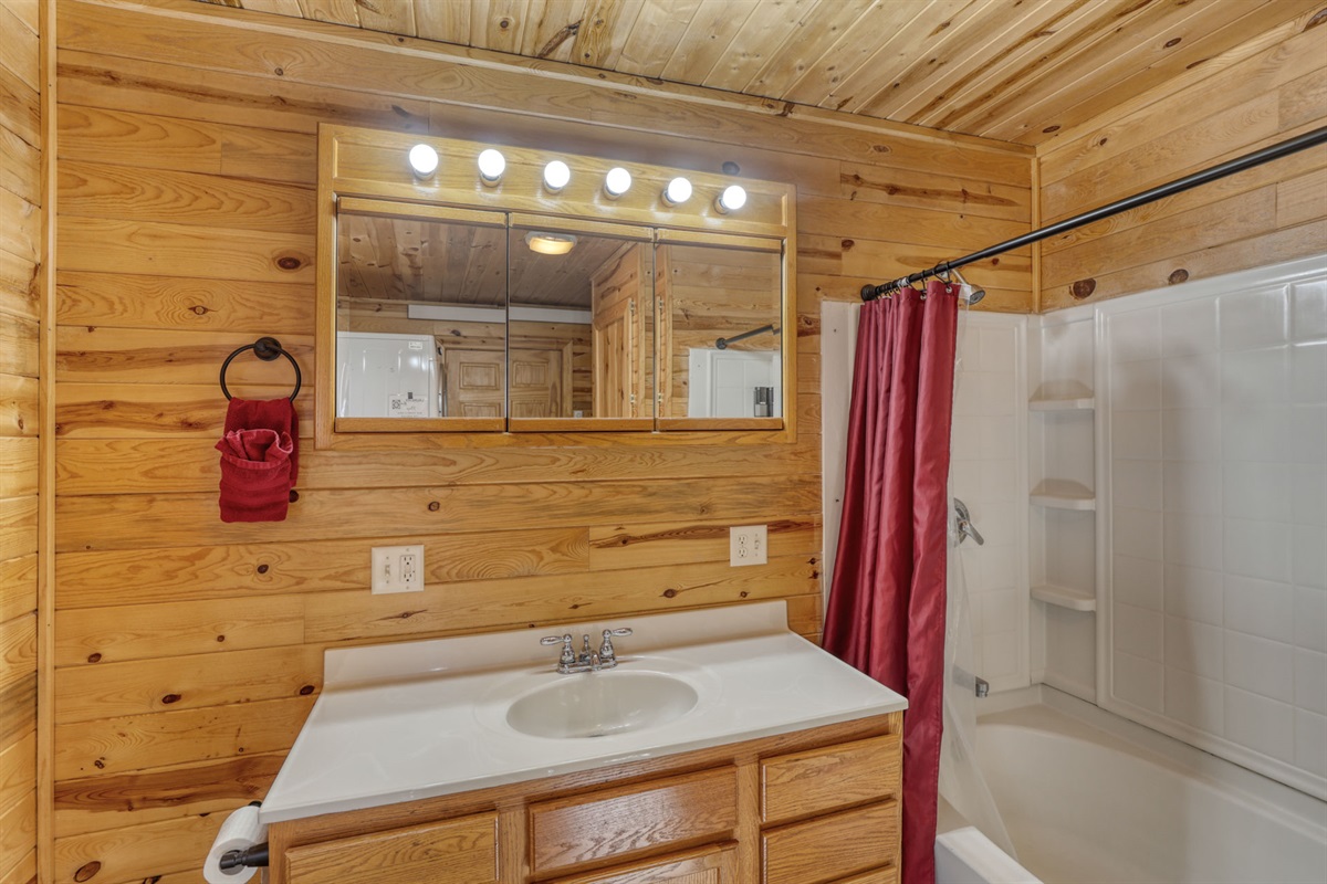 Bathroom with bath
