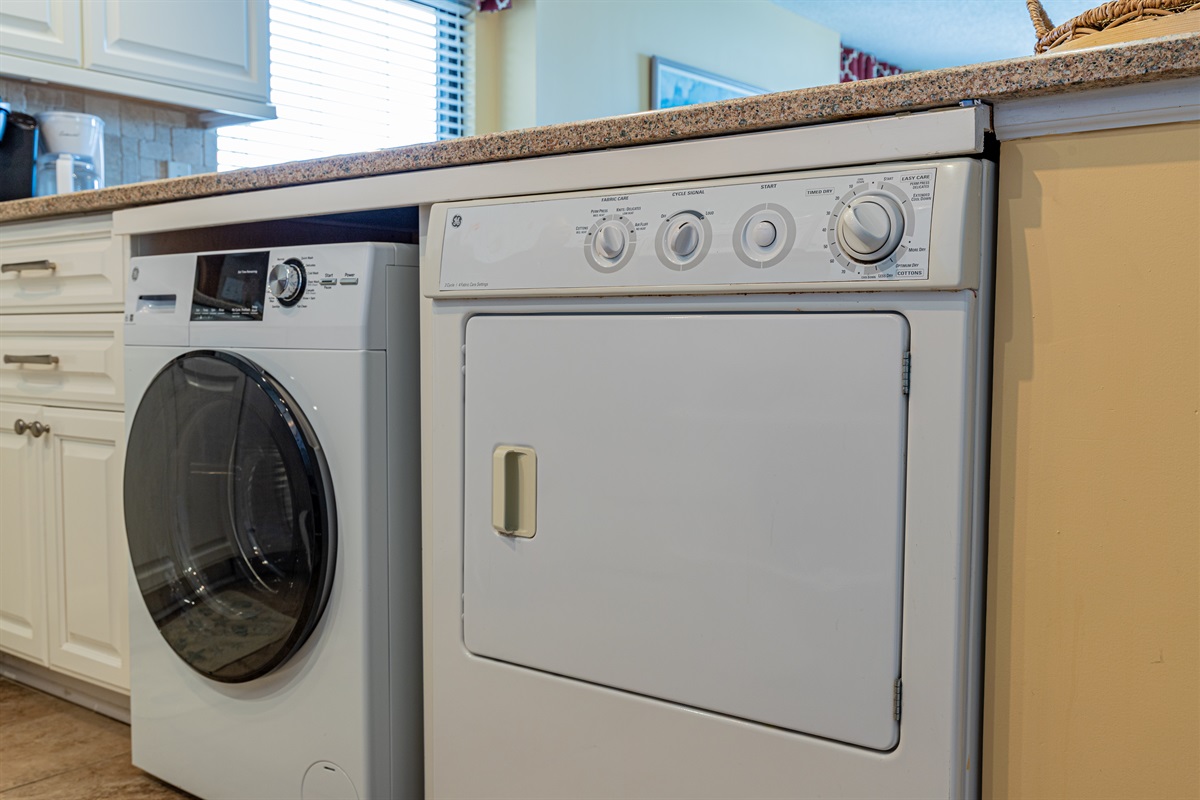 Washer and Dryer