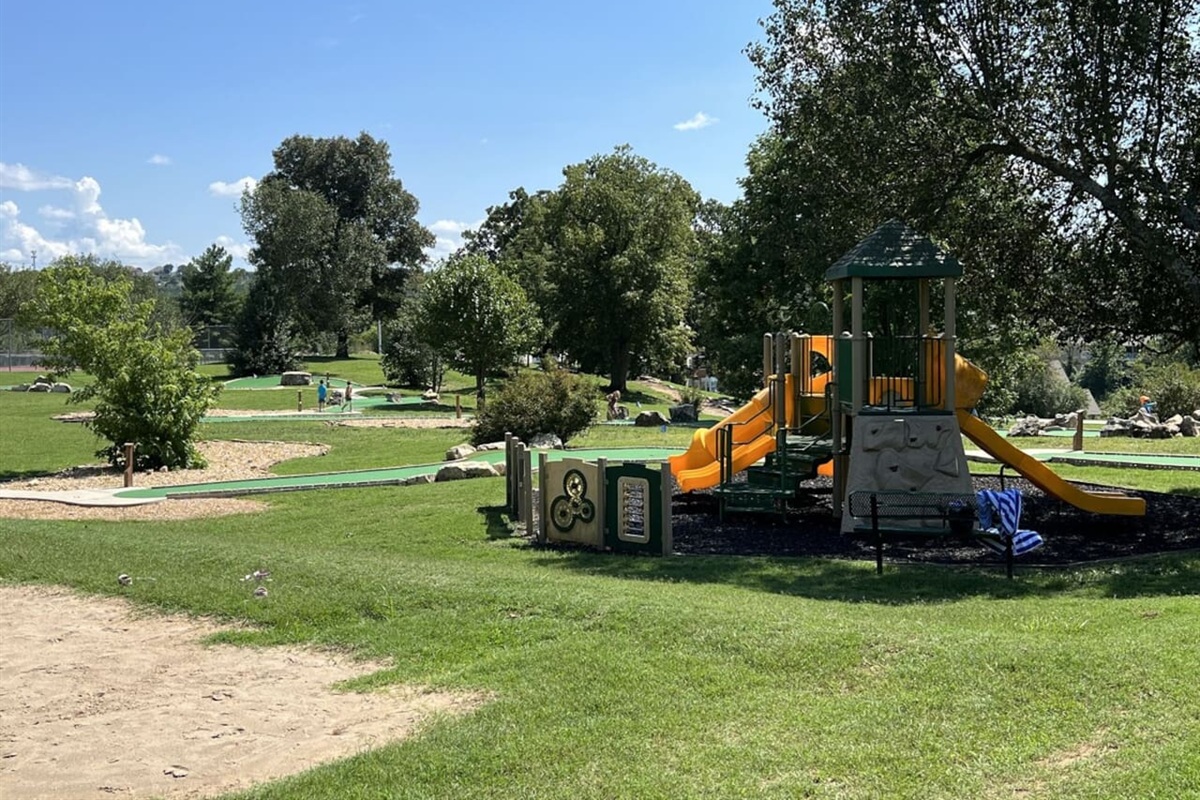 Playground located at Fall Creek just a couple minutes from the unit