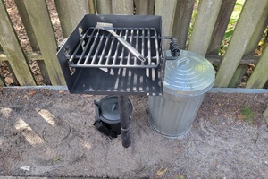 Charcoal Grill Available