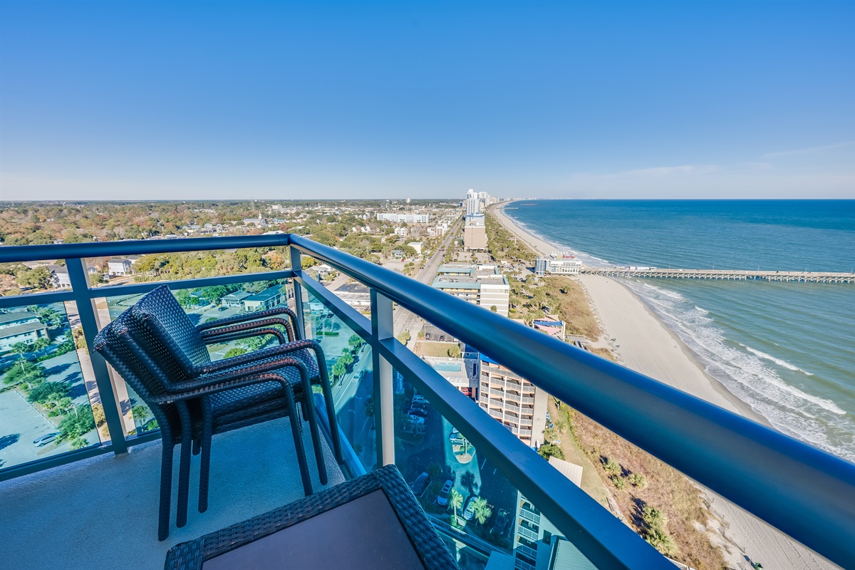 Amazing View from the Balcony!