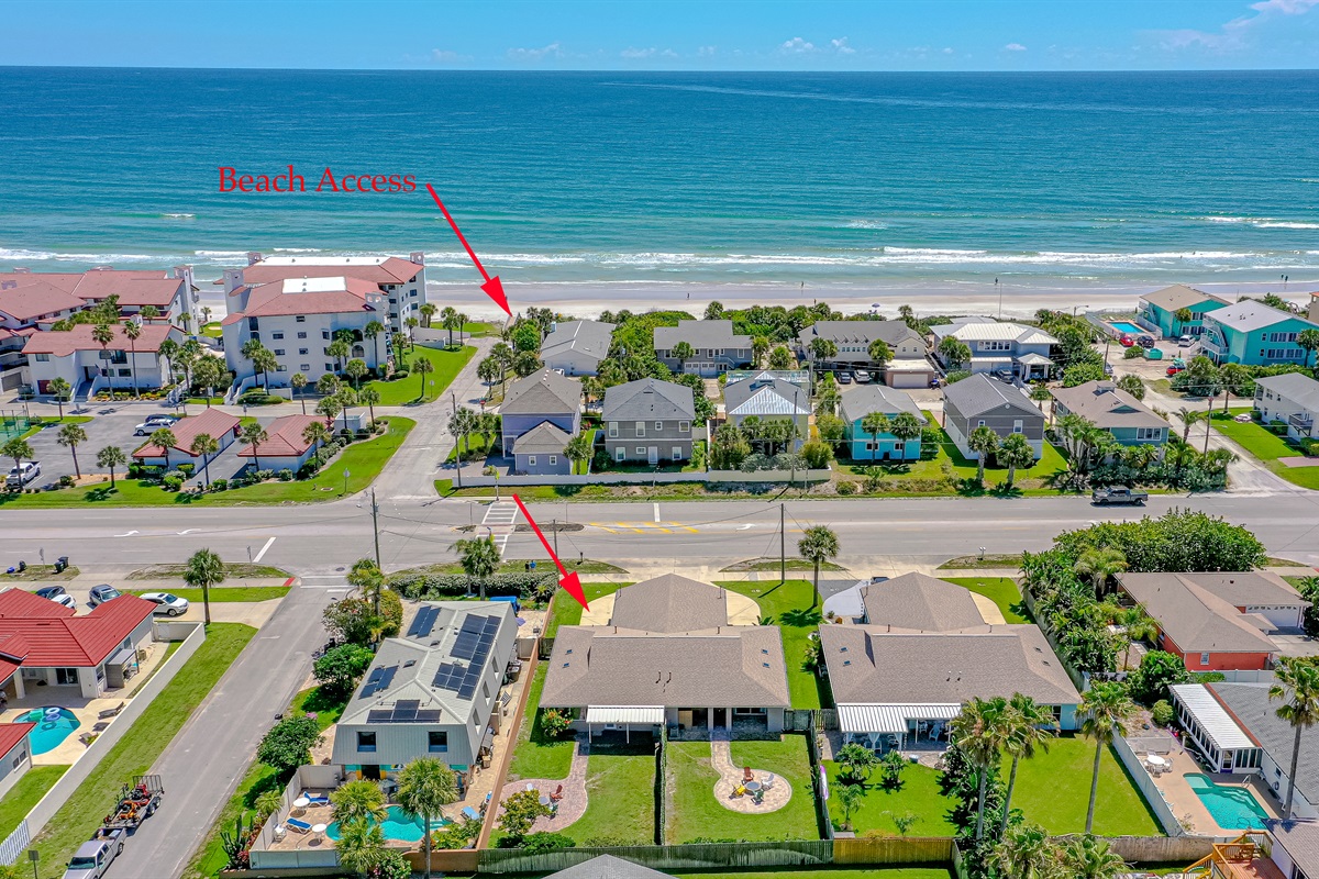 Only 30 seconds to the beach!