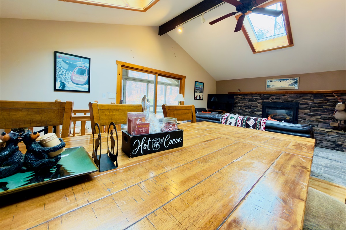 Dining area – Share meals and memories around the table