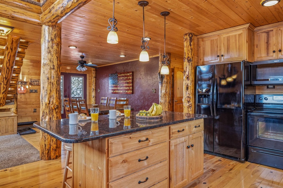 A great bar area for breakfast, lunch or dinner!