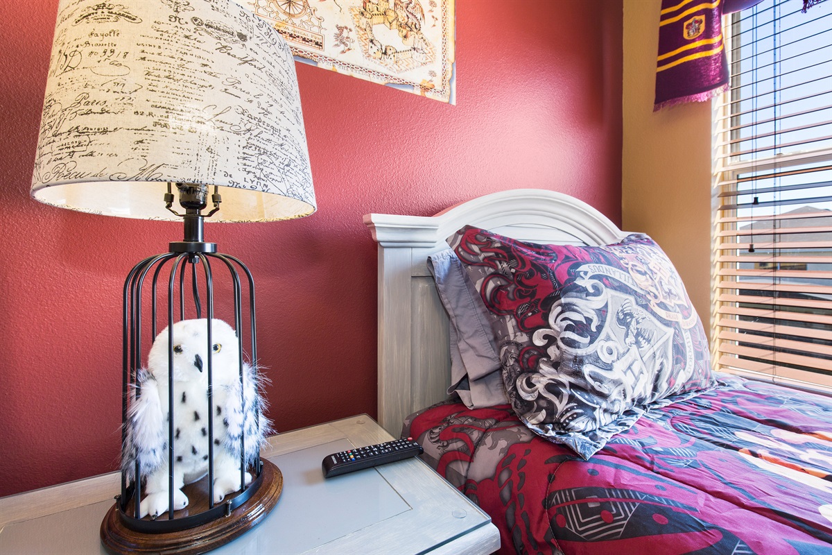 Hedwig is always close by!