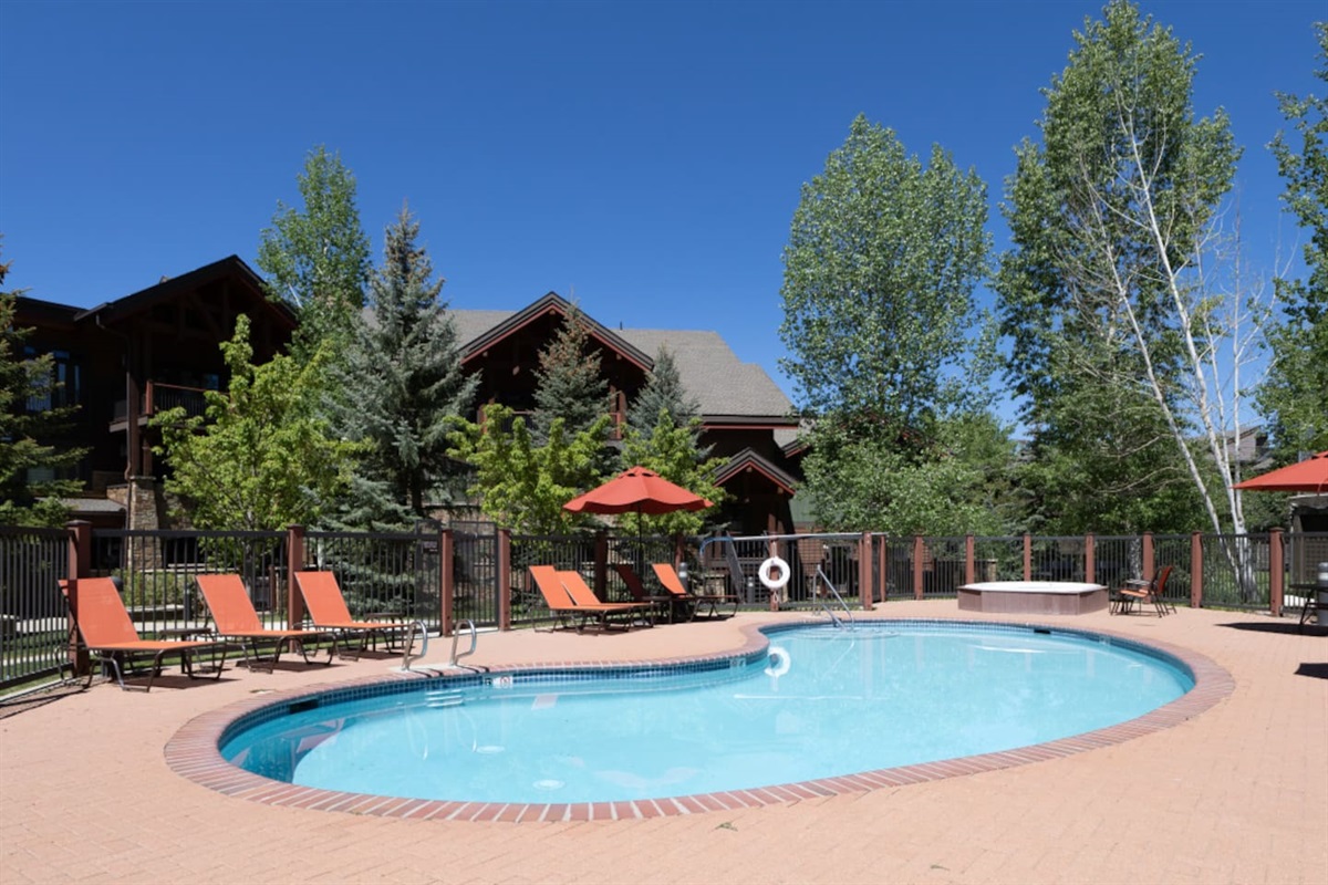 One of Many Pools in the Complex
