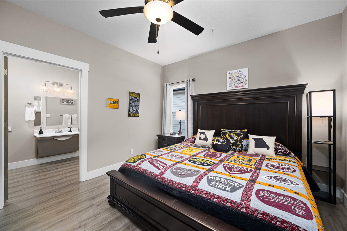 View into the ADA bathroom