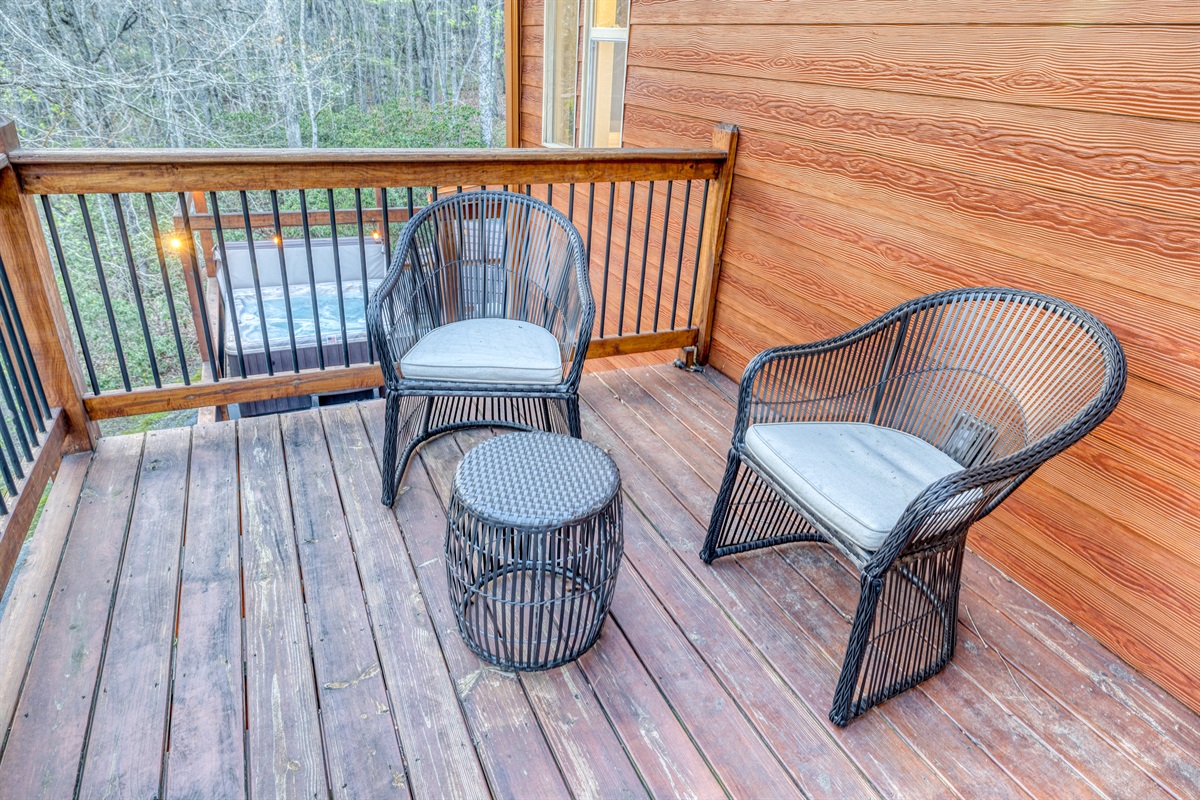 Balcony from master bedroom