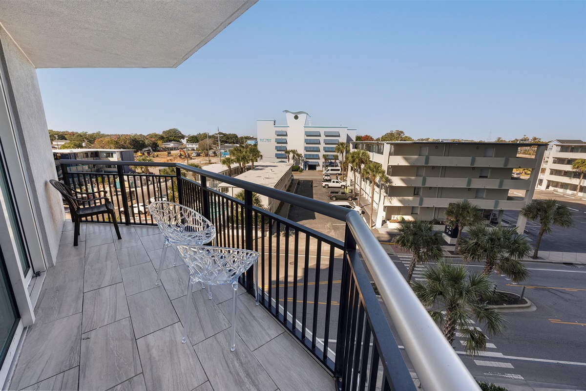 Amazing View from the Balcony!