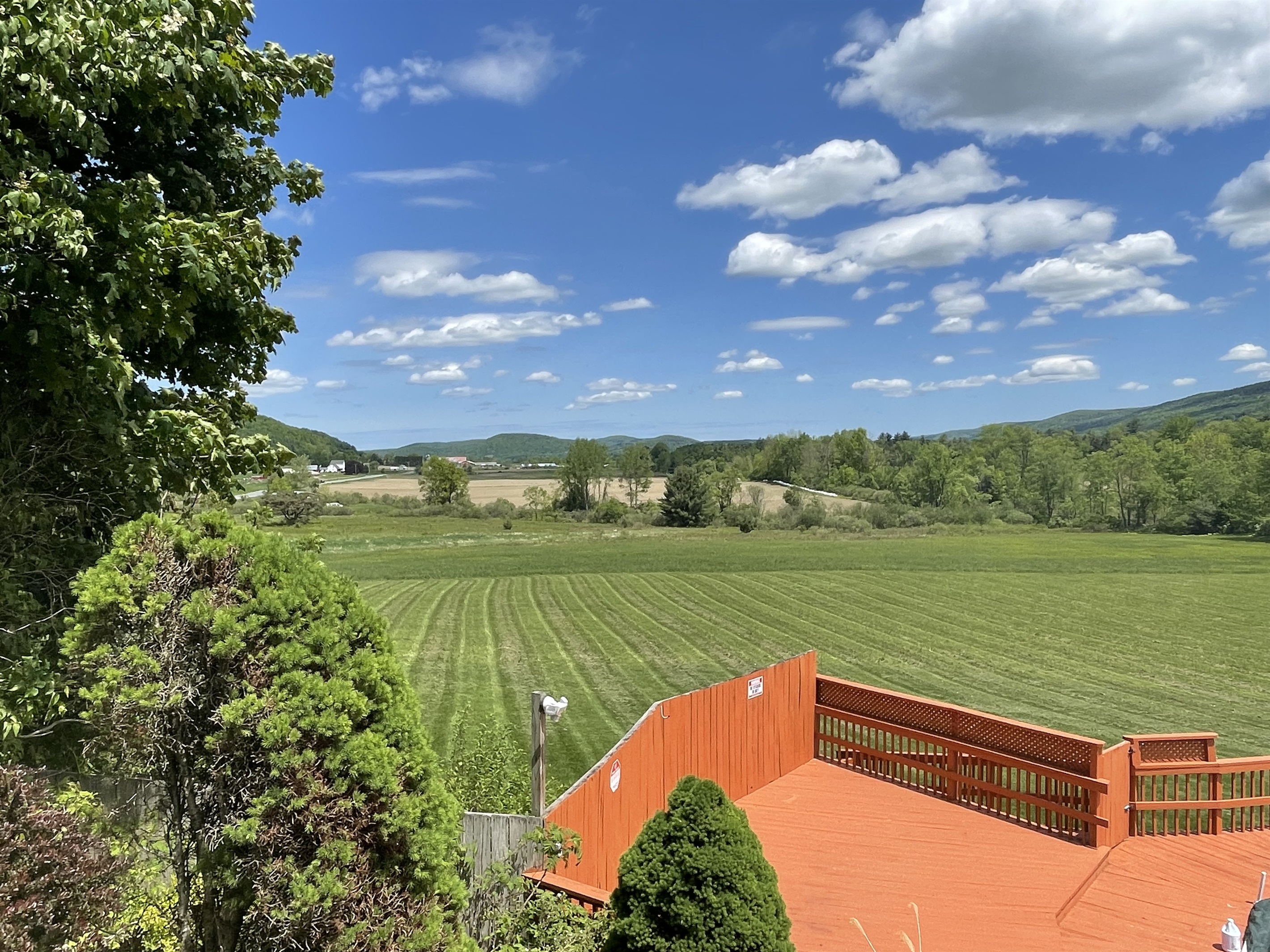 Valley views to the north