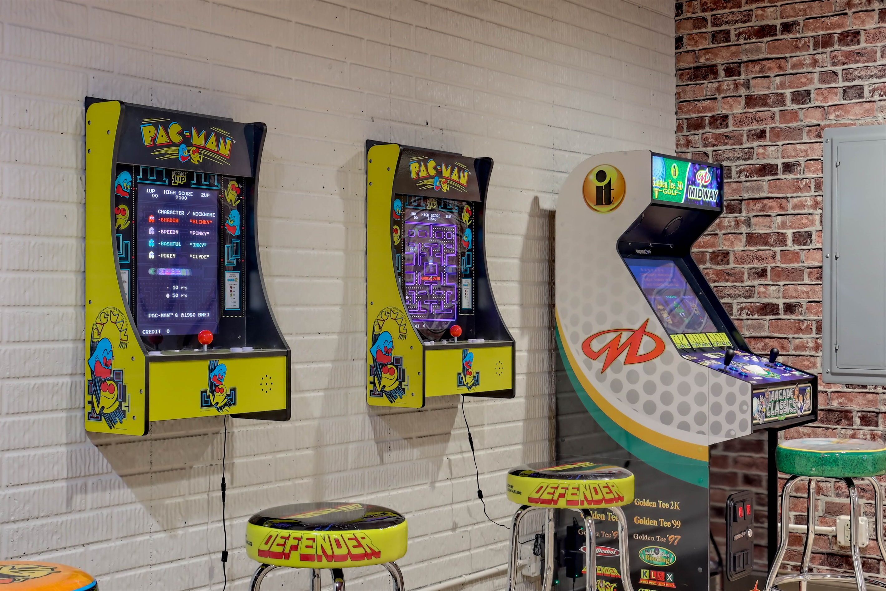 Pac-Man and other classics for kids and adults to enjoy.
