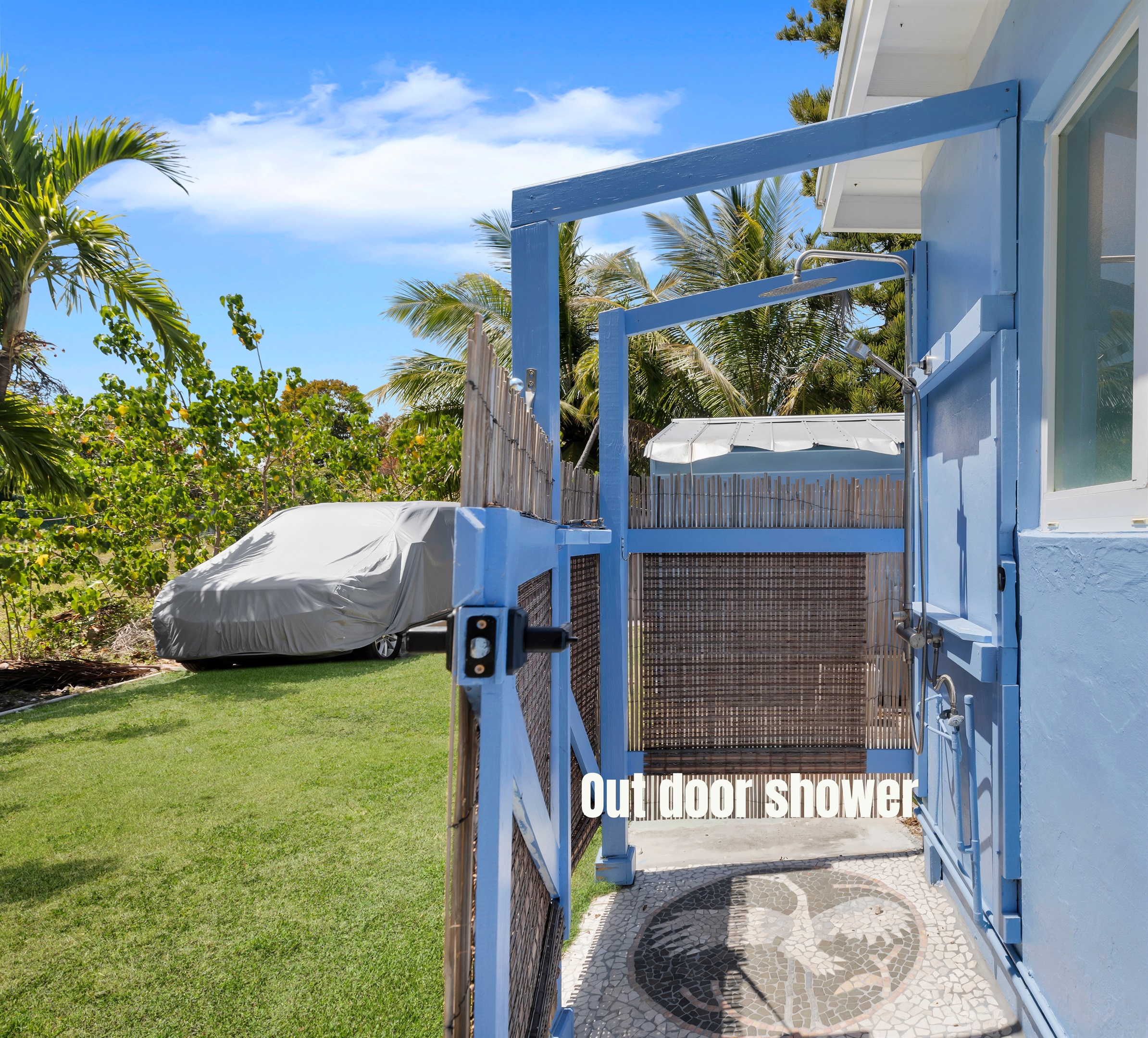 Outdoor shower