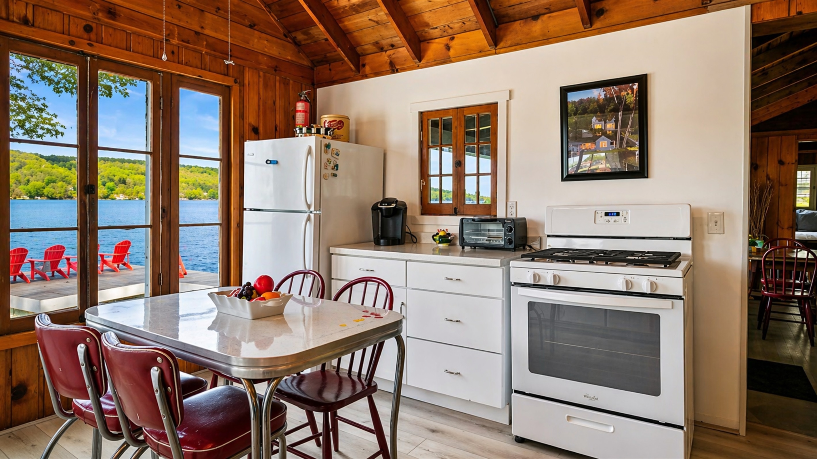 Seasonal Bunk House kitchen