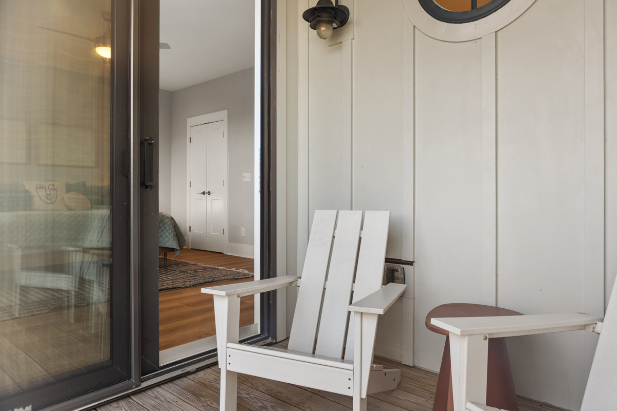 Private balcony