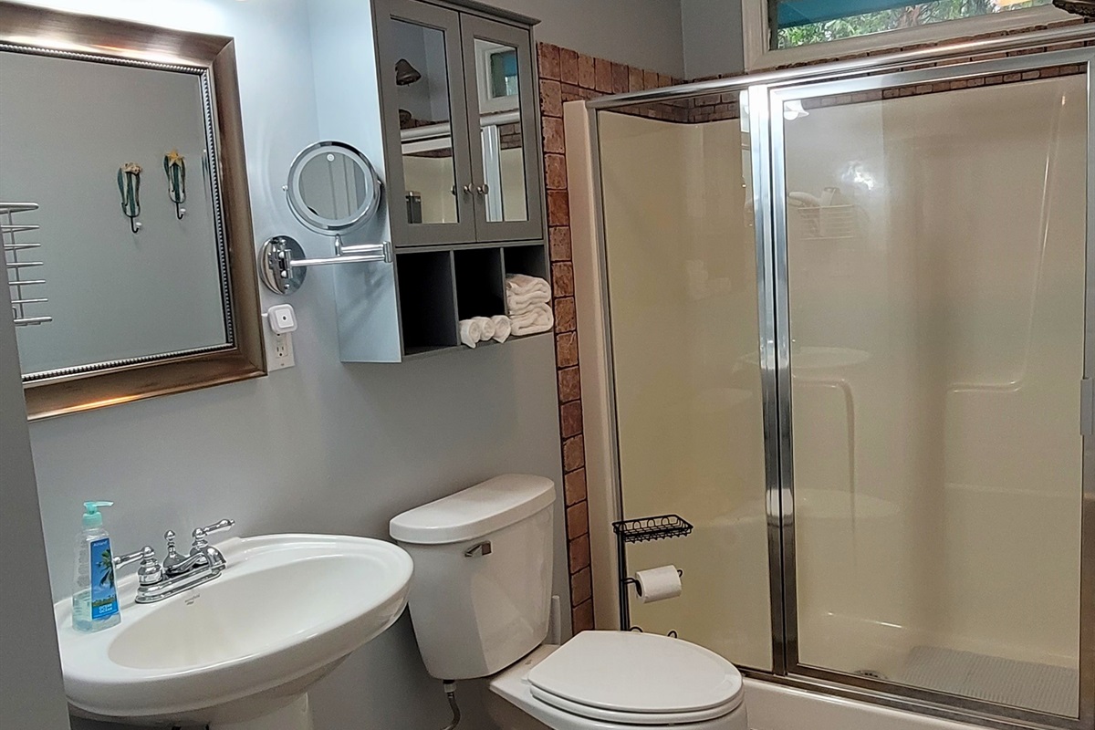 Guest Bath (ensuite with Guest Bedroom and Hallway