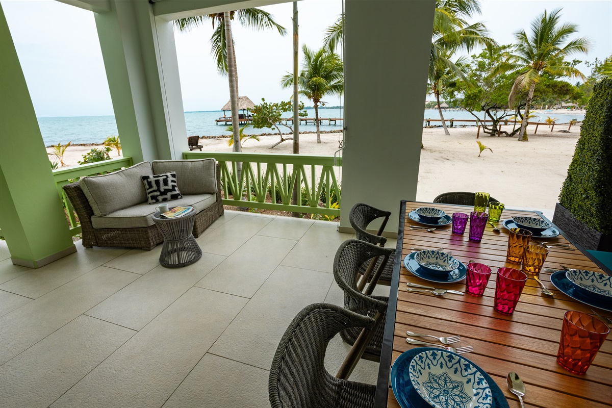 Patio Dining Area