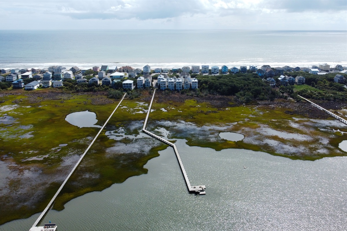 Access to the sound via the community docks