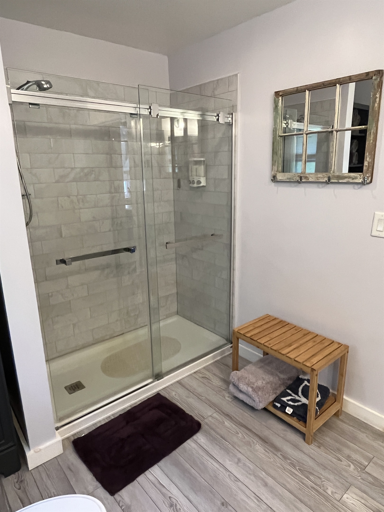 Renovated bathroom