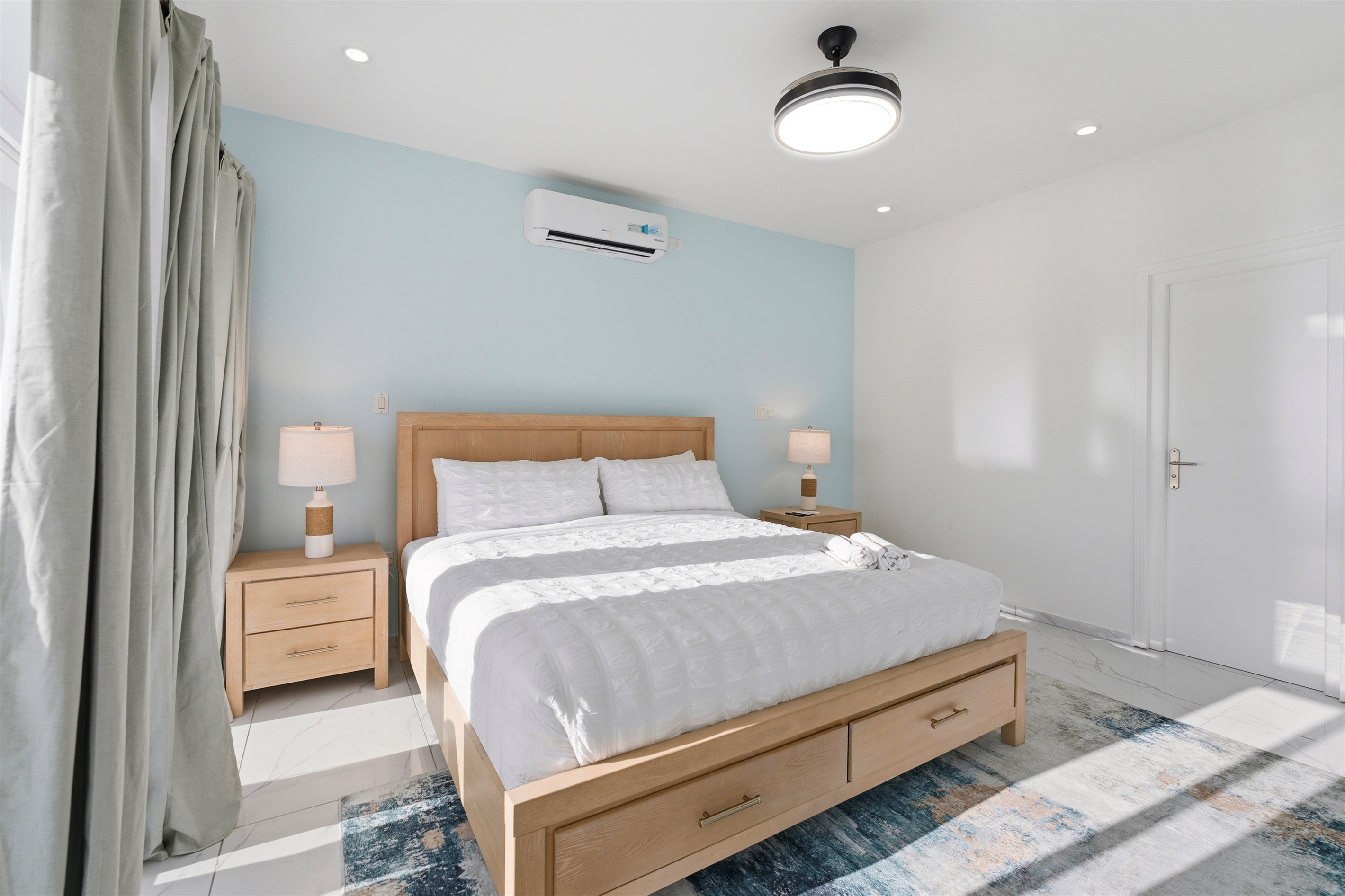 Comfort and style blend seamlessly in this space