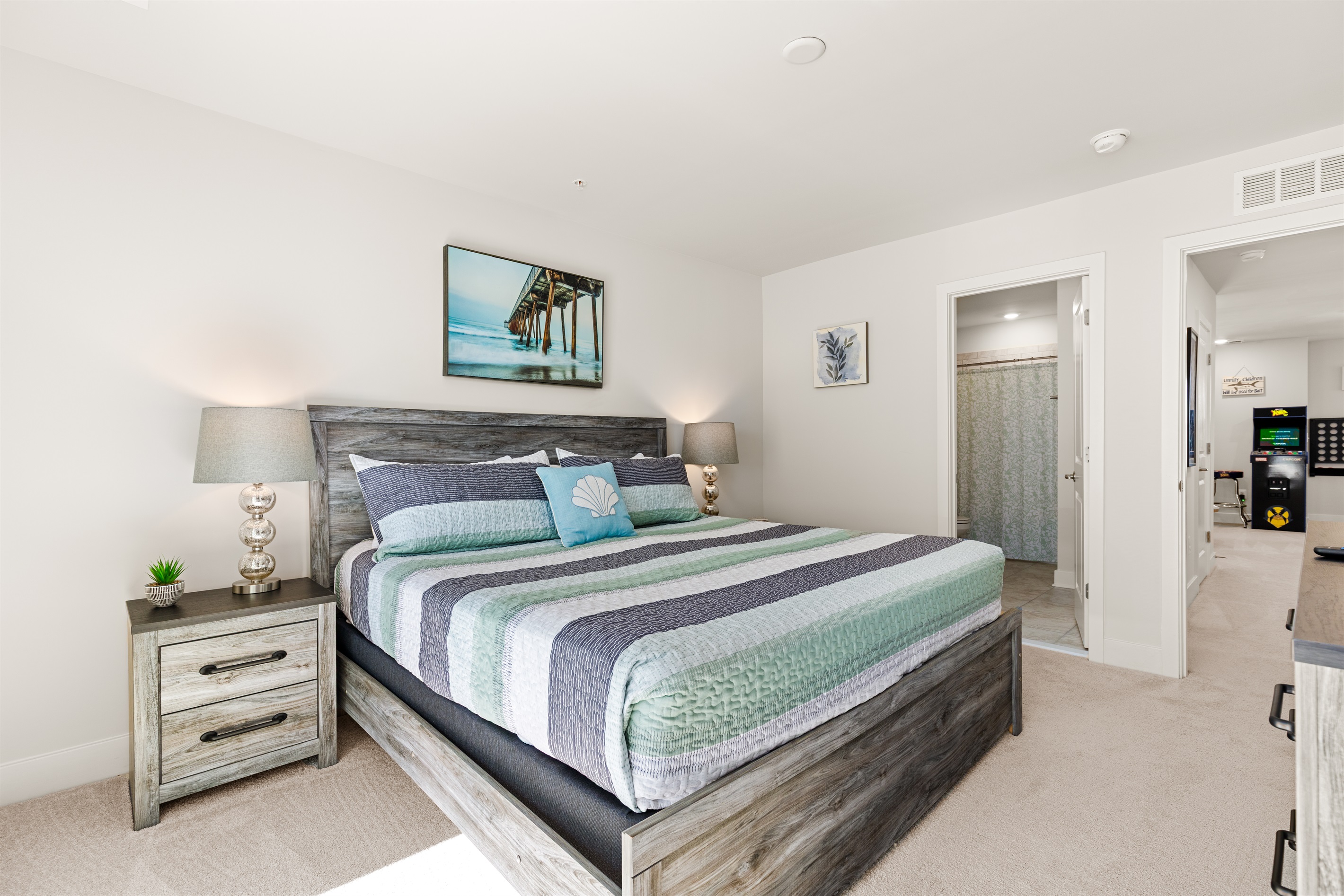 King Bedroom #3 with massive closet space(4th floor)