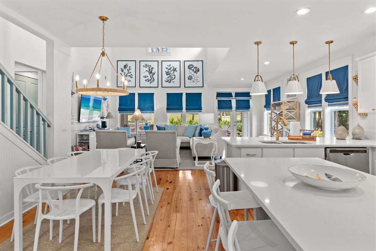 Kitchen/Dining/Living