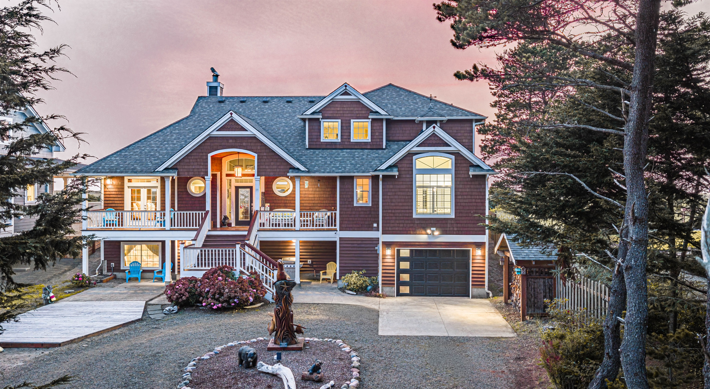 Beautiful Nantucket style architecture makes Blue Skye's a one of a kind place!