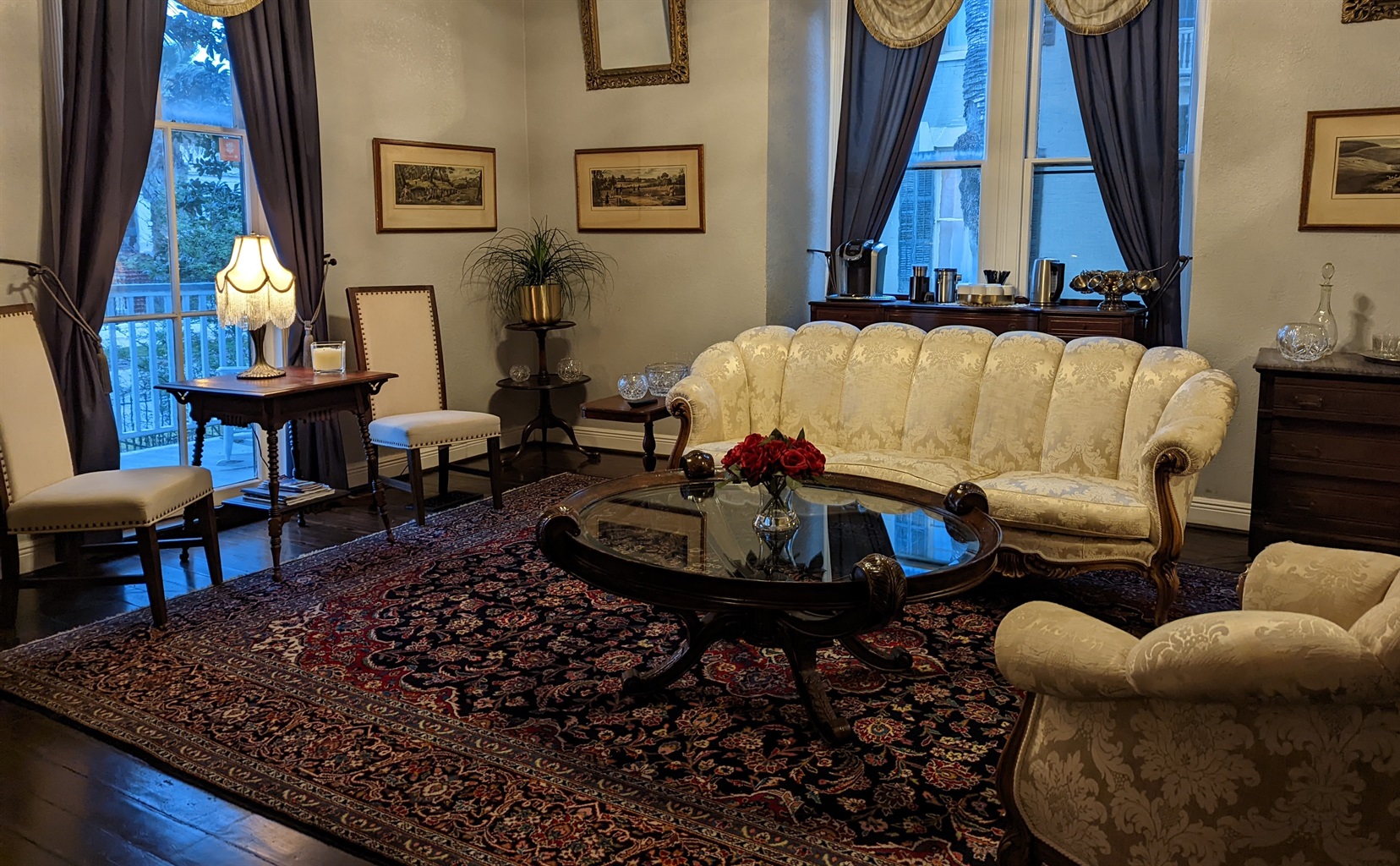 Parlor at The 1890 Freeman House