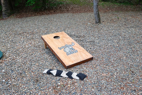 Cornhole is a great way to challenge your friends and family while having fun.