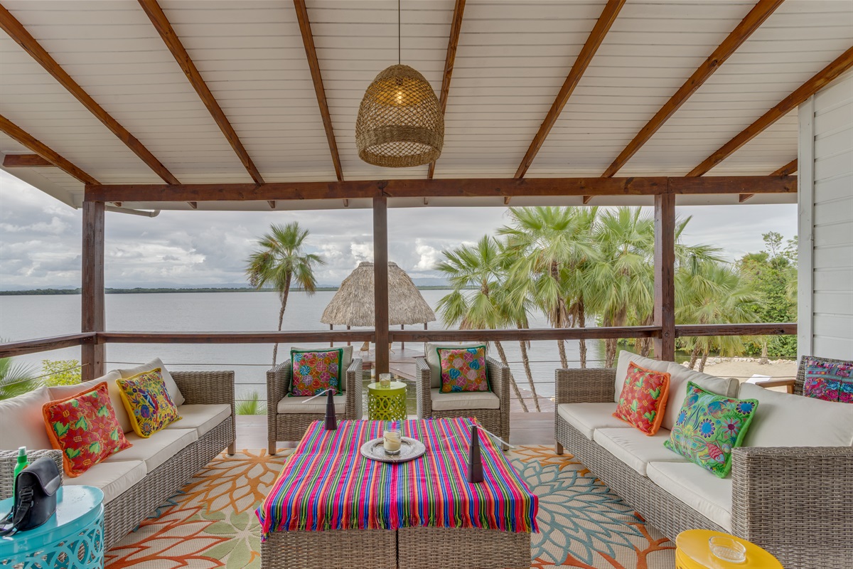 Outside Upstairs Living