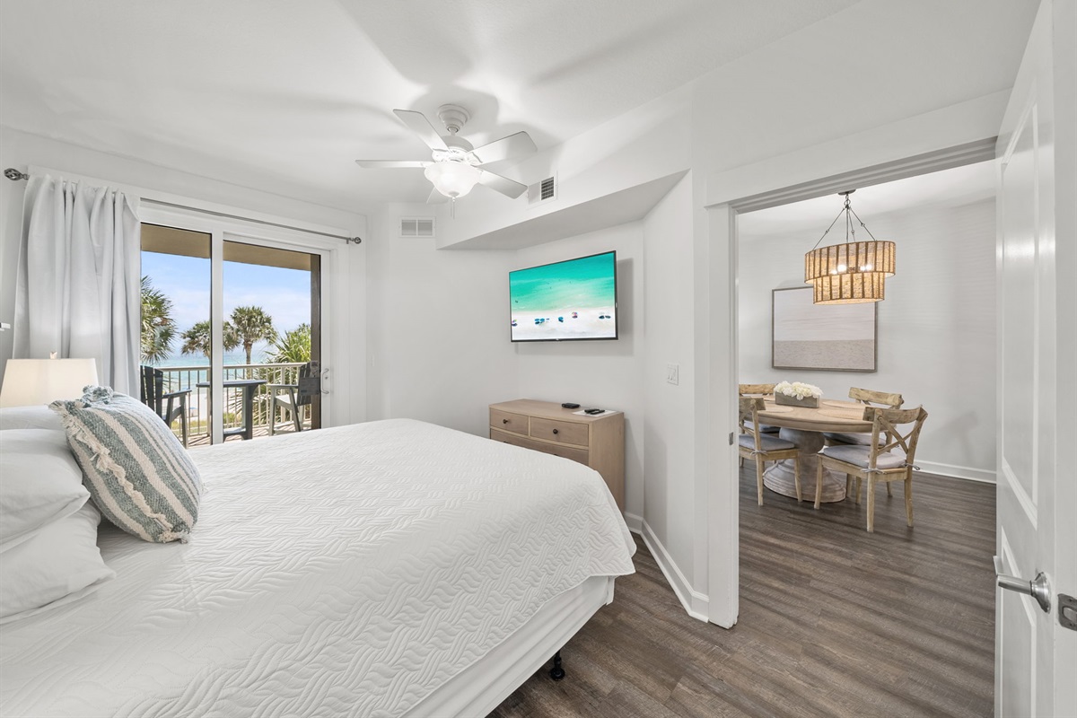 Gulf-Front Master Bedroom
