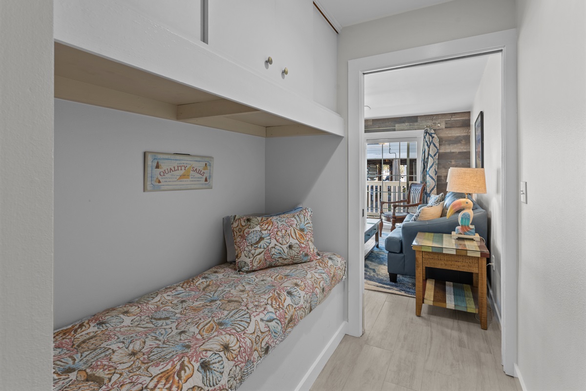 Twin Sized Bunk in the Hallway
