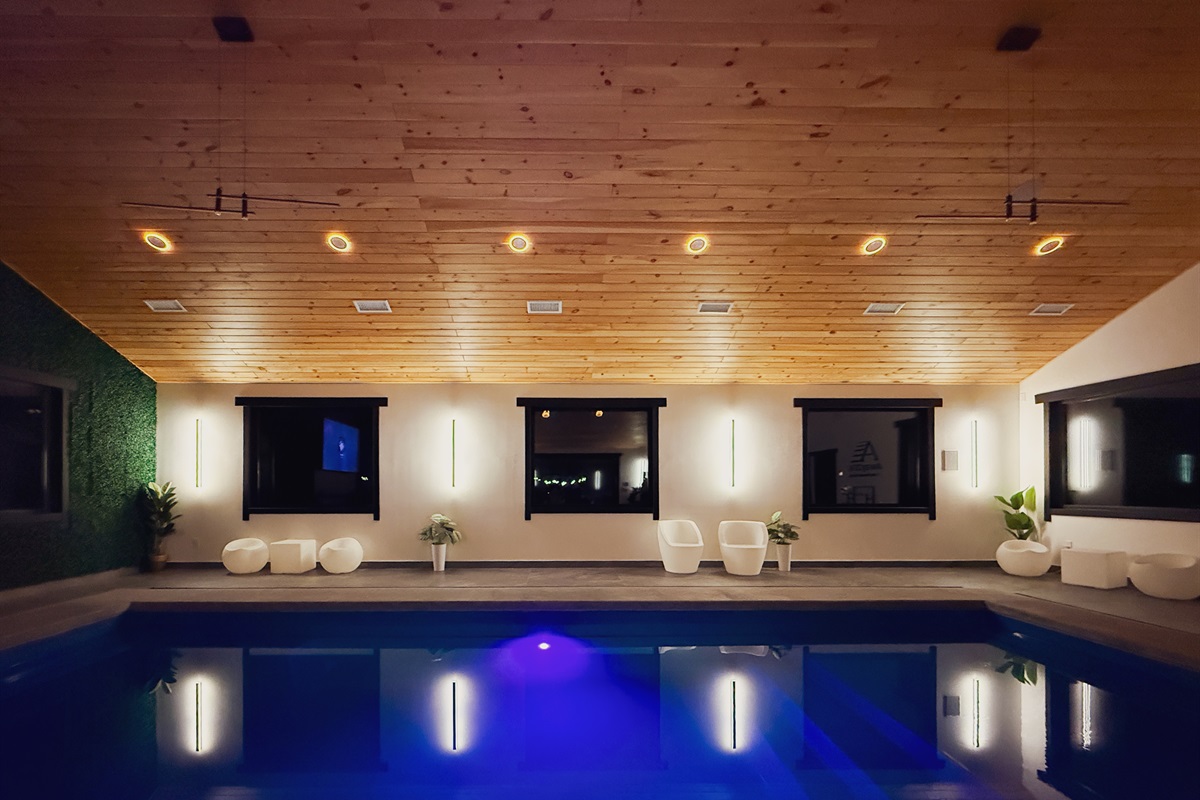 Indoor heated pool
