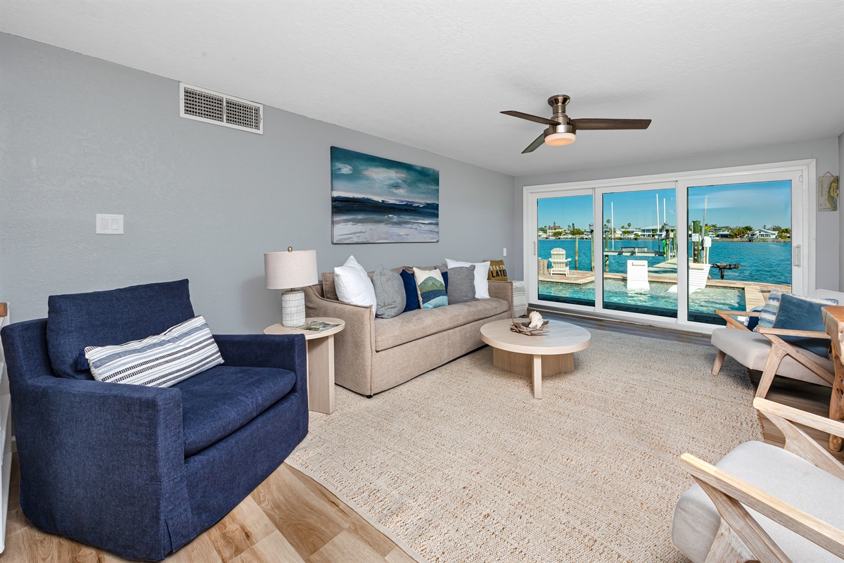 2nd Living Room with a view