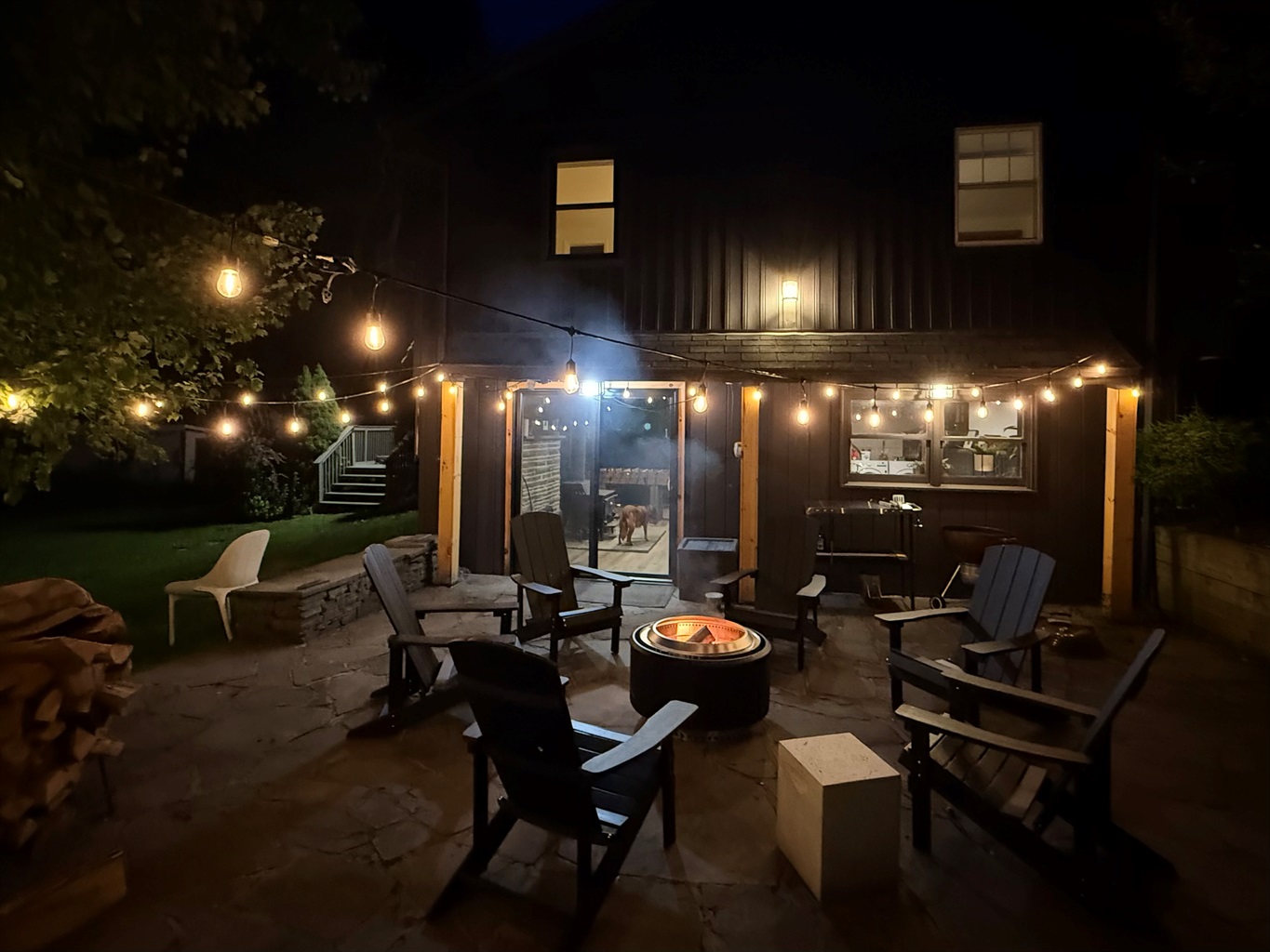 Patio with fire pit
