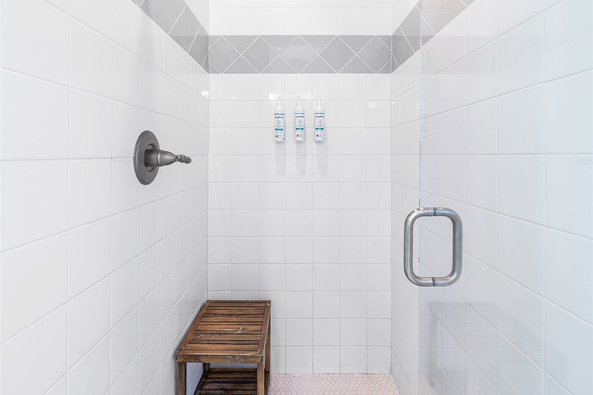 2nd Floor Master Bathroom Shower