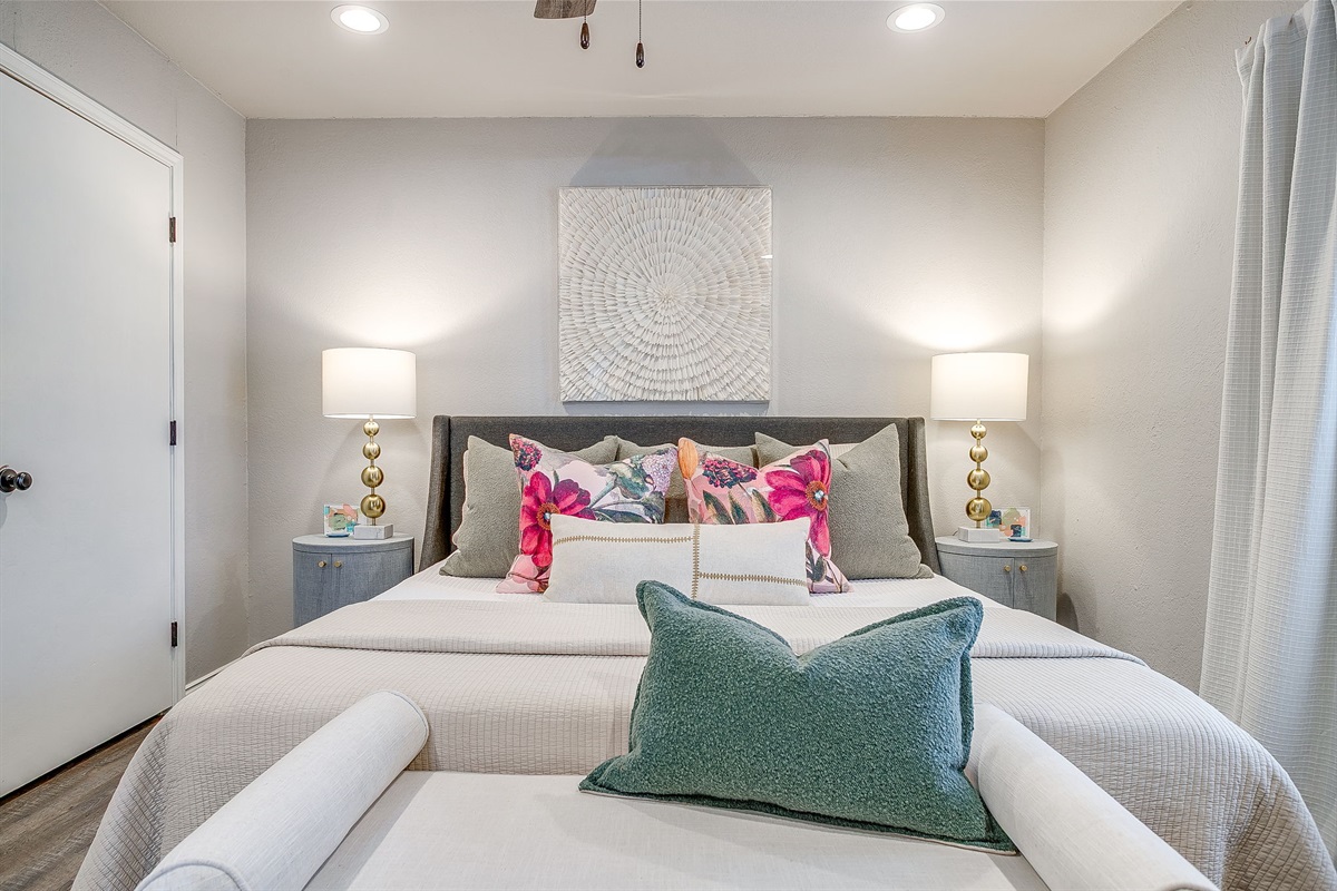 Primary Bedroom with King Bed