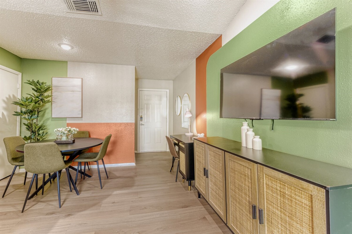 Vibrant style meets cozy comfort.