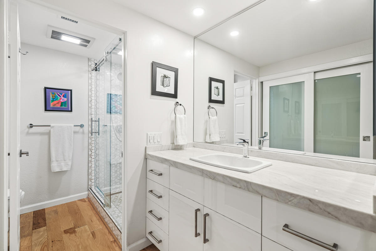 Primary Ensuite with closet and dressing area