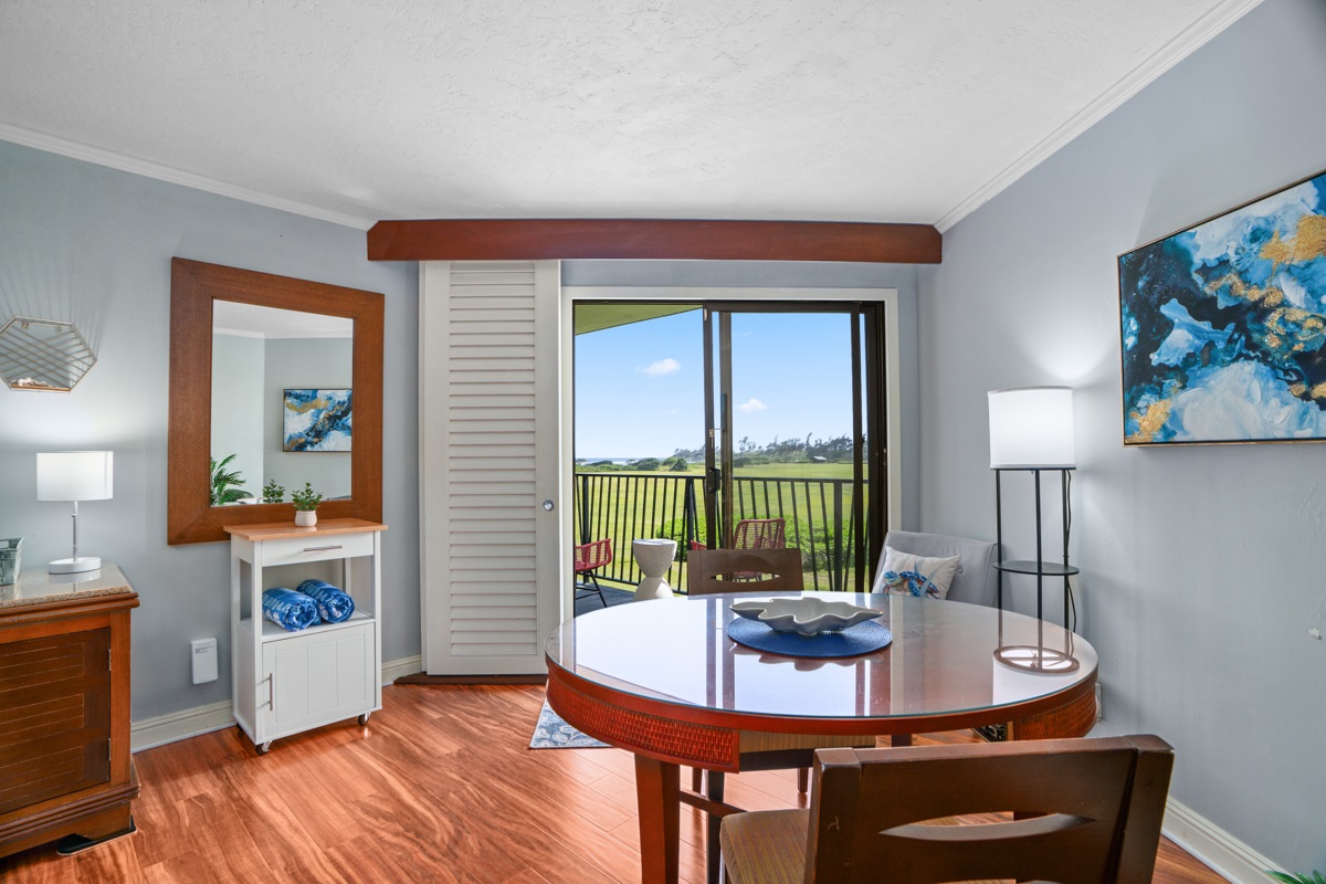 Great View from your Dining Table